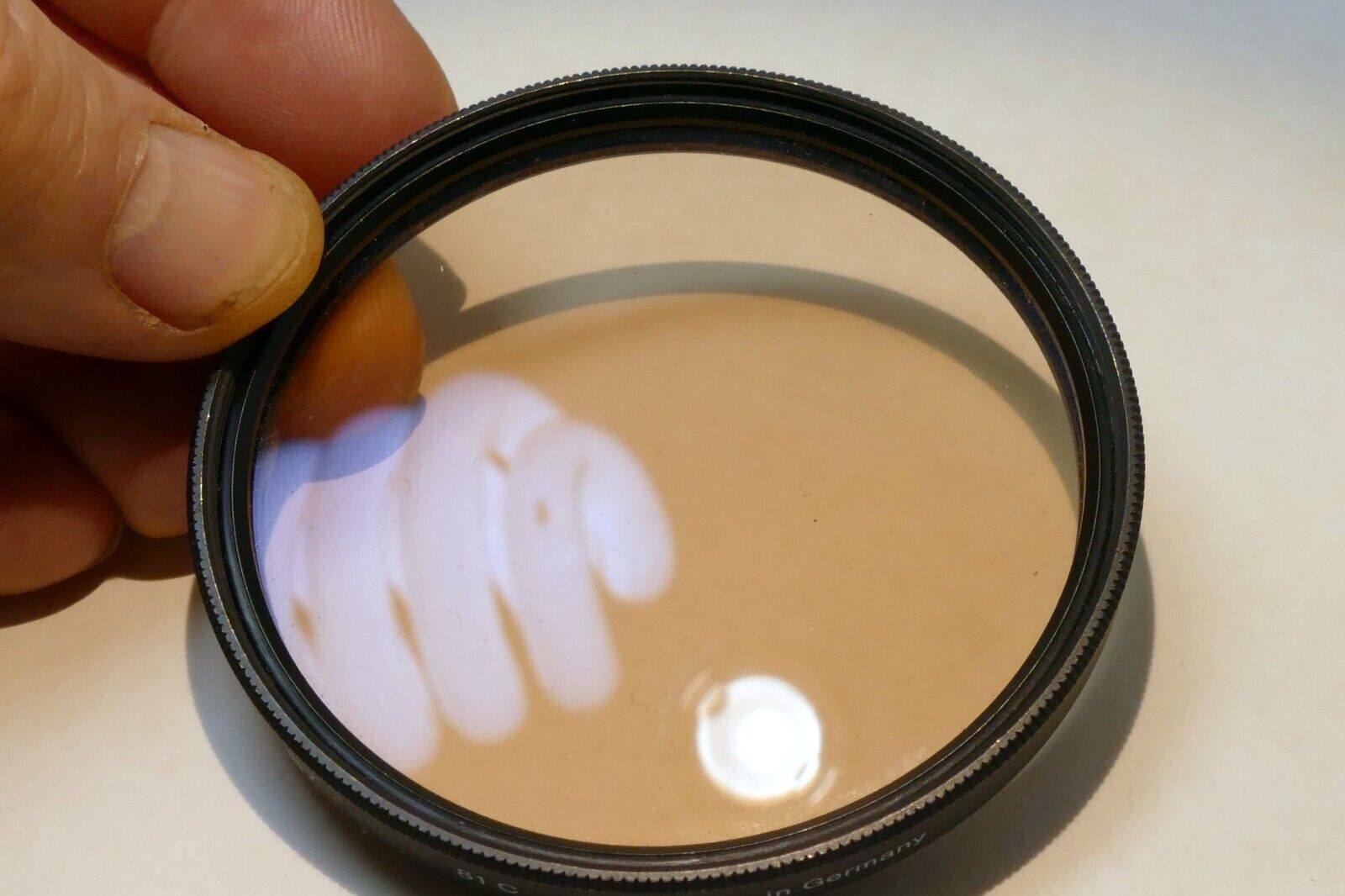 Heliopan 67mm Lens Filter 81C 1.4X  Color Conversion  amber warm