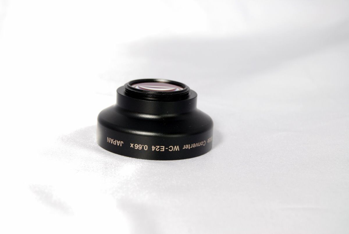 Nikon WC-E24 0.66X wide angle Lens for coolpix mint 28mm threaded AUX