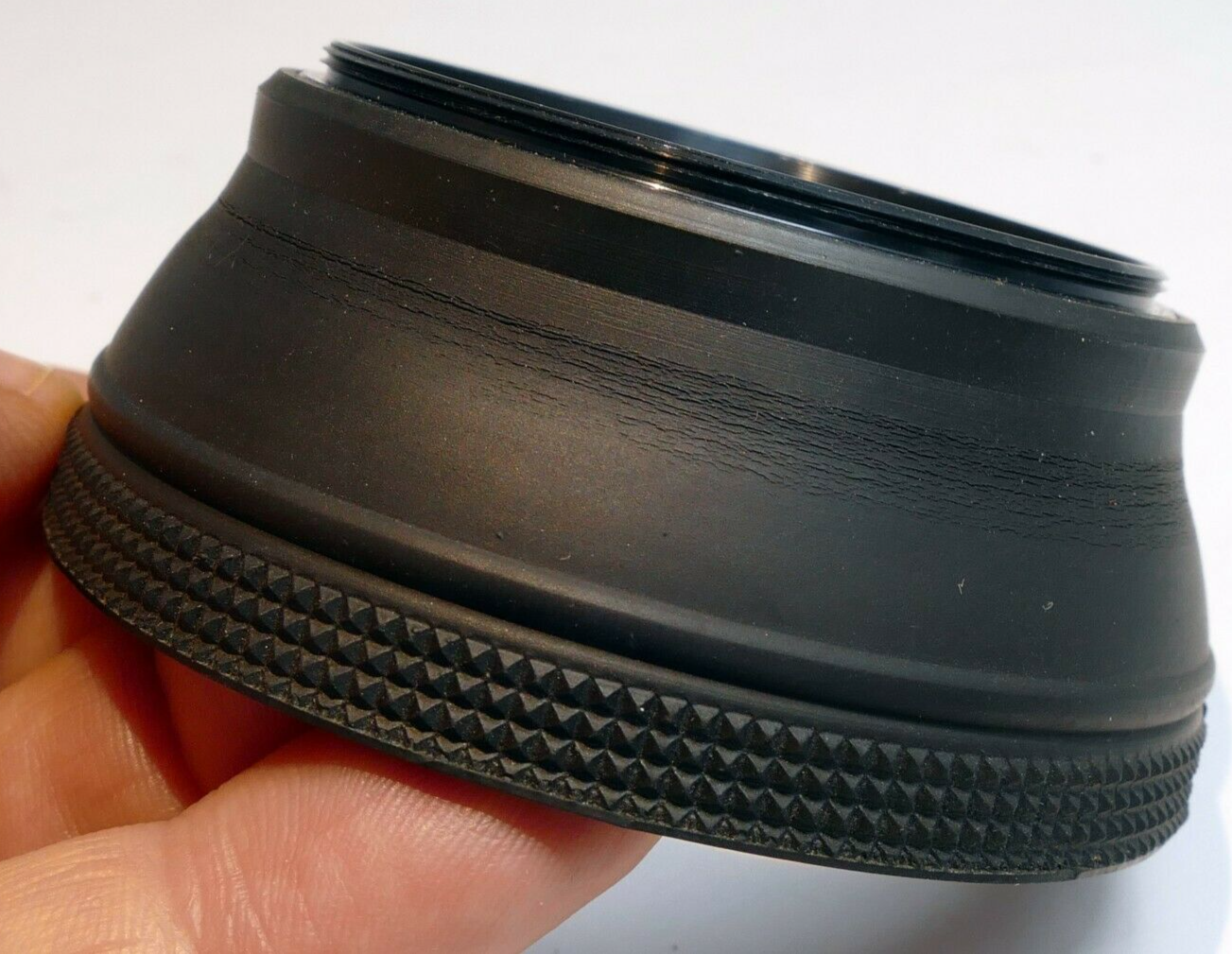 55mm Rubber Hood shade telephoto  collapsible double threaded