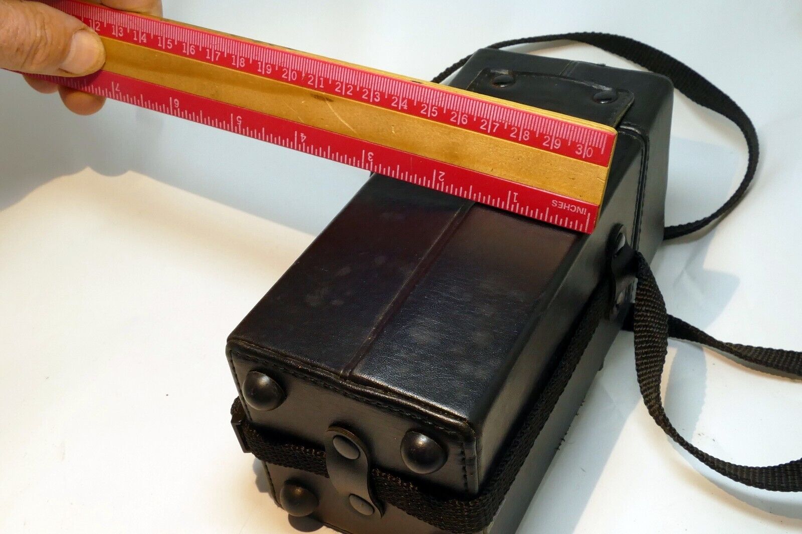 Vivitar Hard lens case 7X3" for 105mm f2.8 macro Series 1