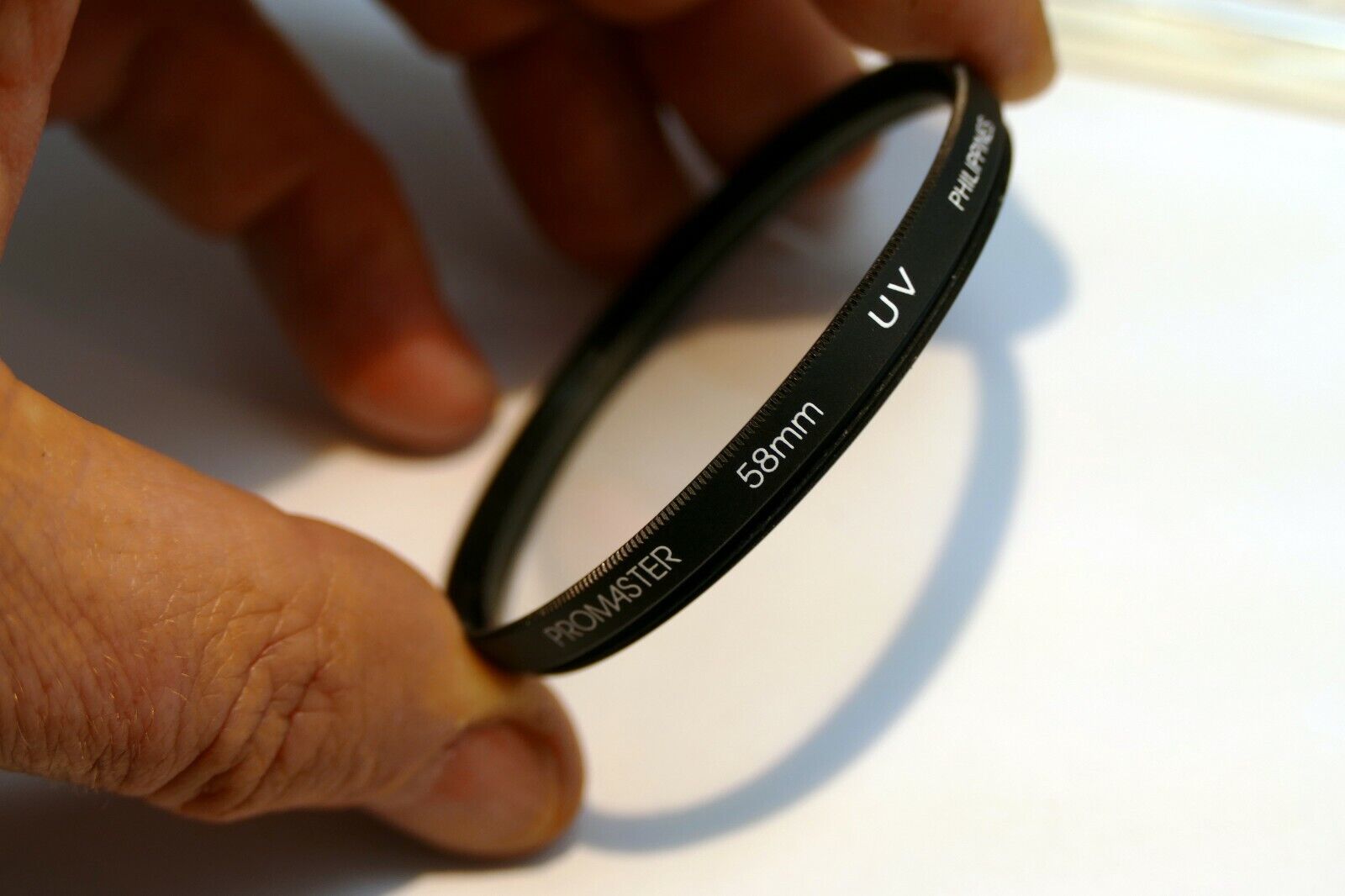 Promaster 58mm UV Haze Glass Filter made in Philippines