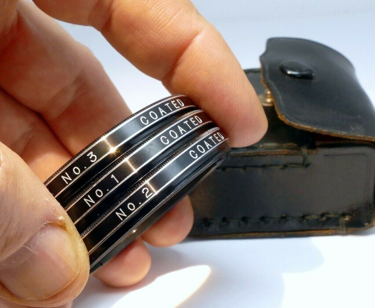 Vivitar Macro Lens 52mm +1 +2 +3 Filters threads screw in close-up   set kit