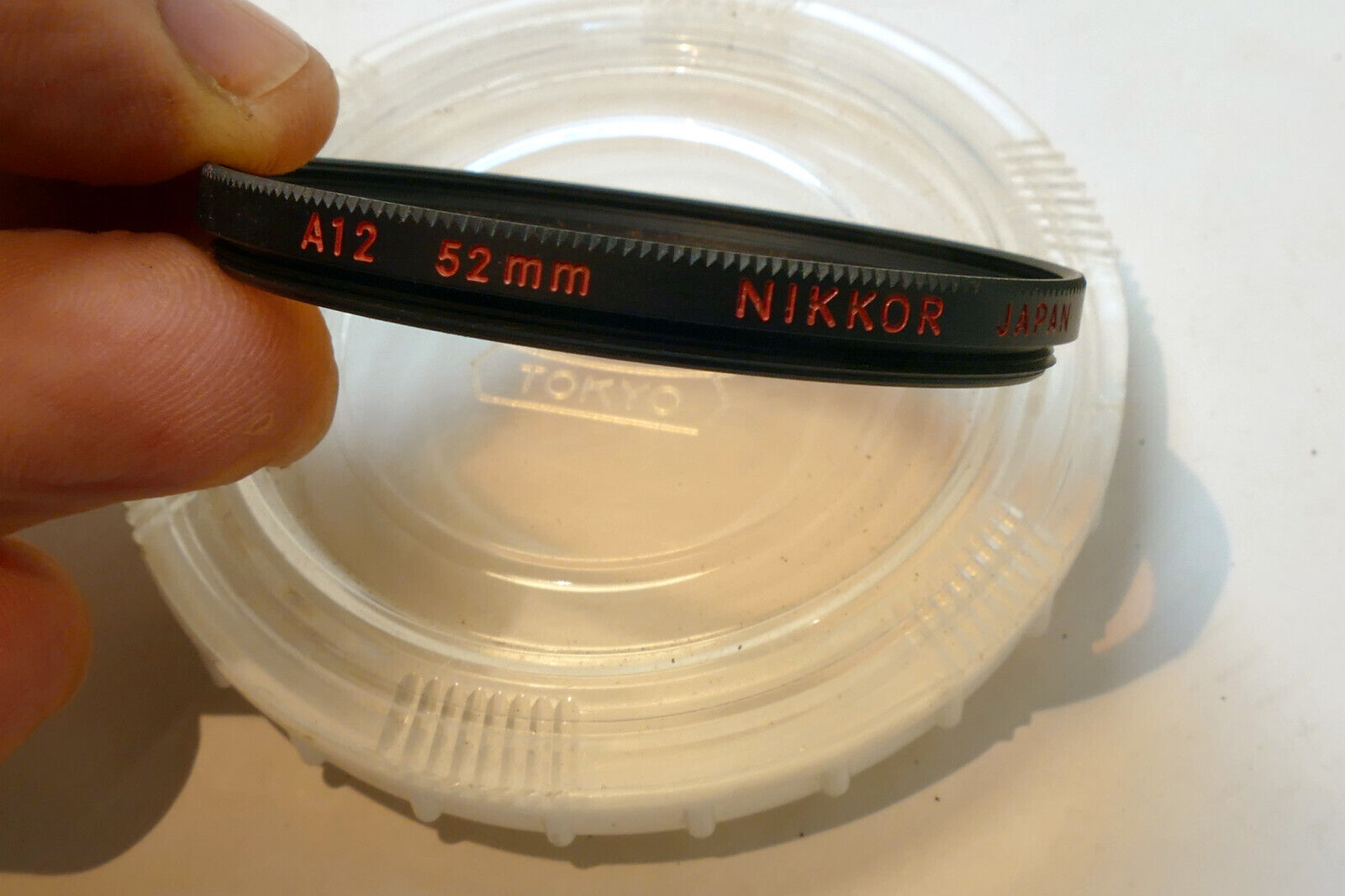 Nikon A12 52mm Filter Japan Nikkor Amber Orange - Genuine  OEM
