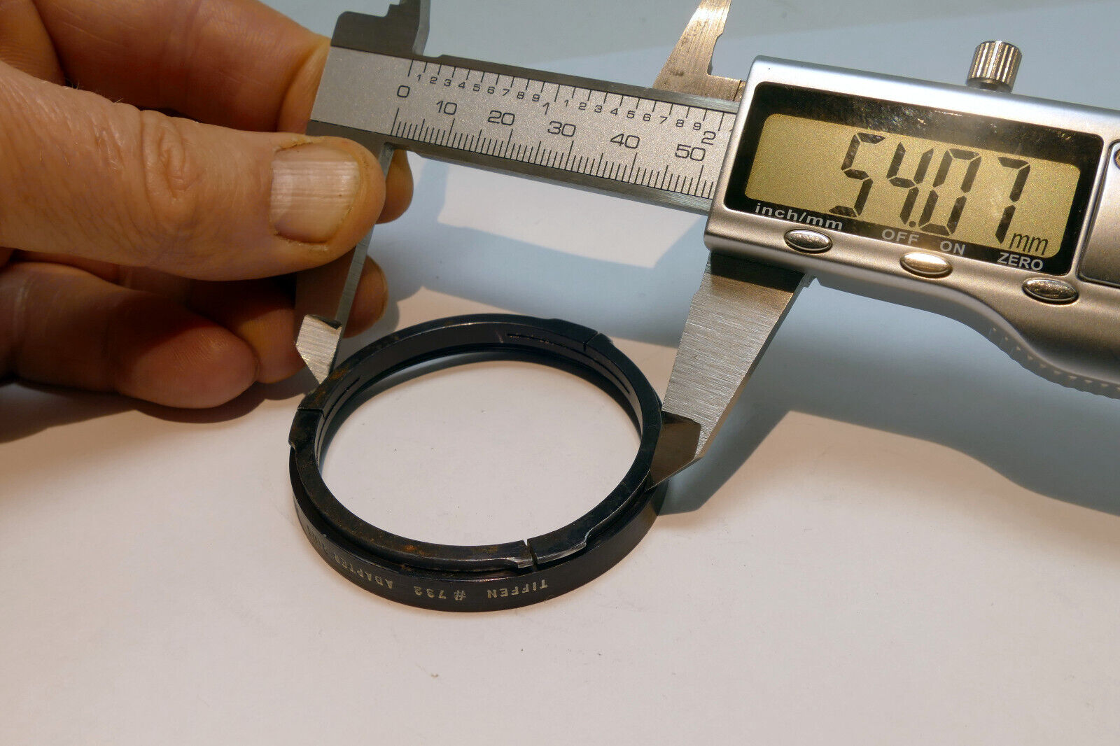 Tiffen # 732 Adapter ring B50 to 54mm Series 7 VII metal for filter Hasselblad