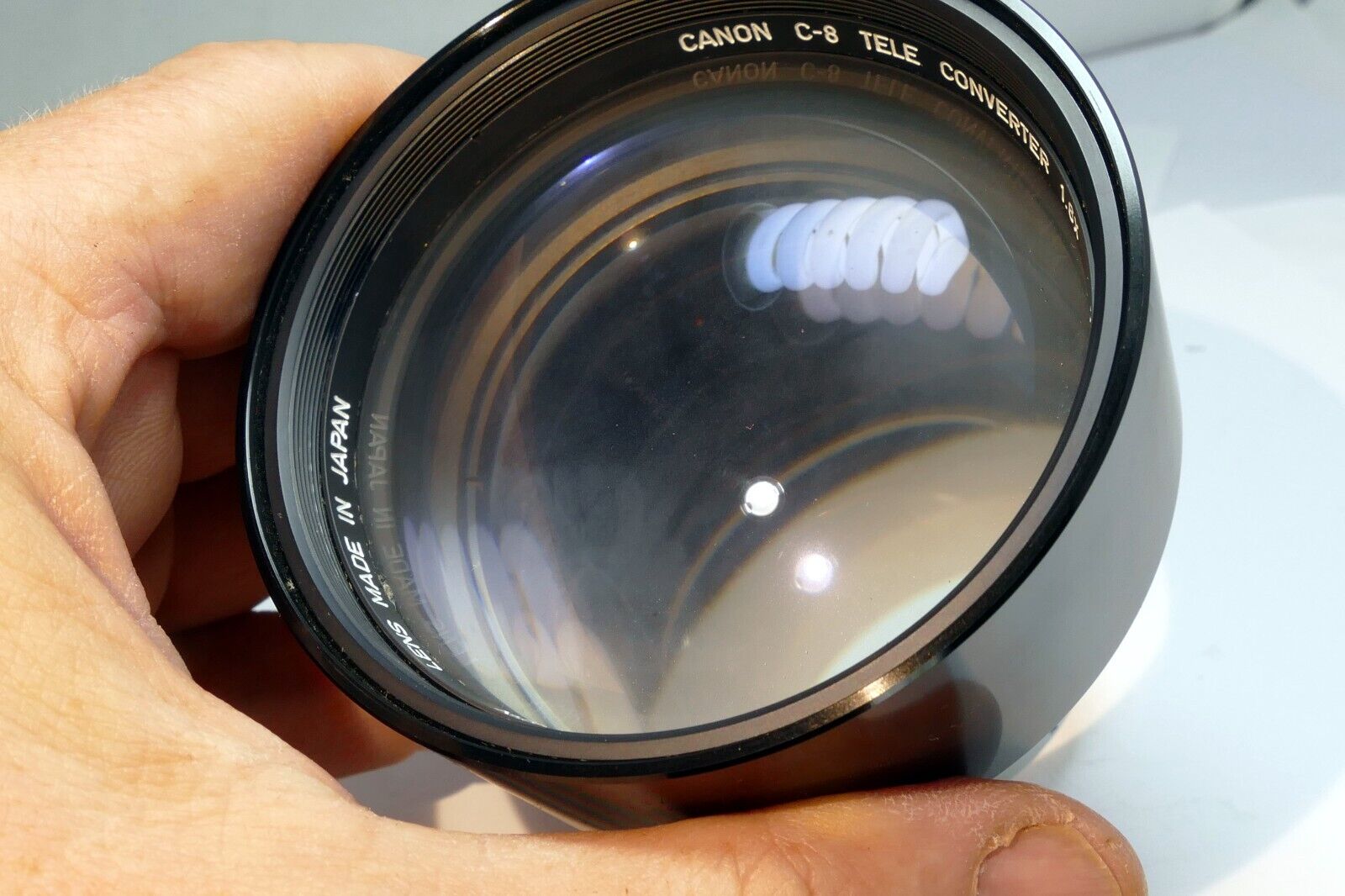 Canon C-8 Tele Converter 1.6X  LENS  - with haze, needs cleaning