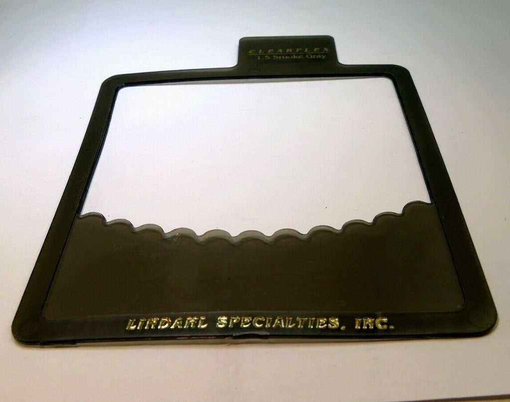 Low Bottom Arc Lindahl Smoke Gray Vignette 4.5X4.5" Clearflex 