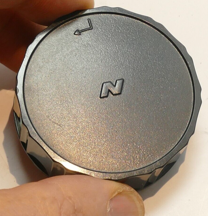 "N" Rear Lens Cap for  Nikon F mount Ai Ai-s sturdy