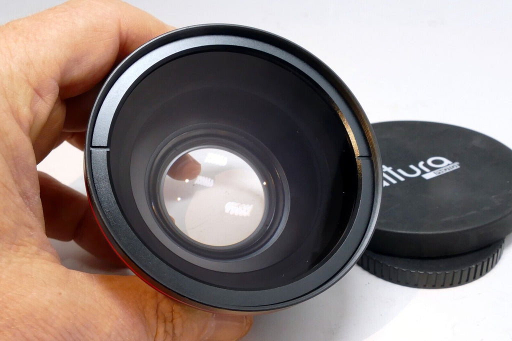 55mm Threaded  MC HD 0.43X Super wide Angle attachment AUX  Lens