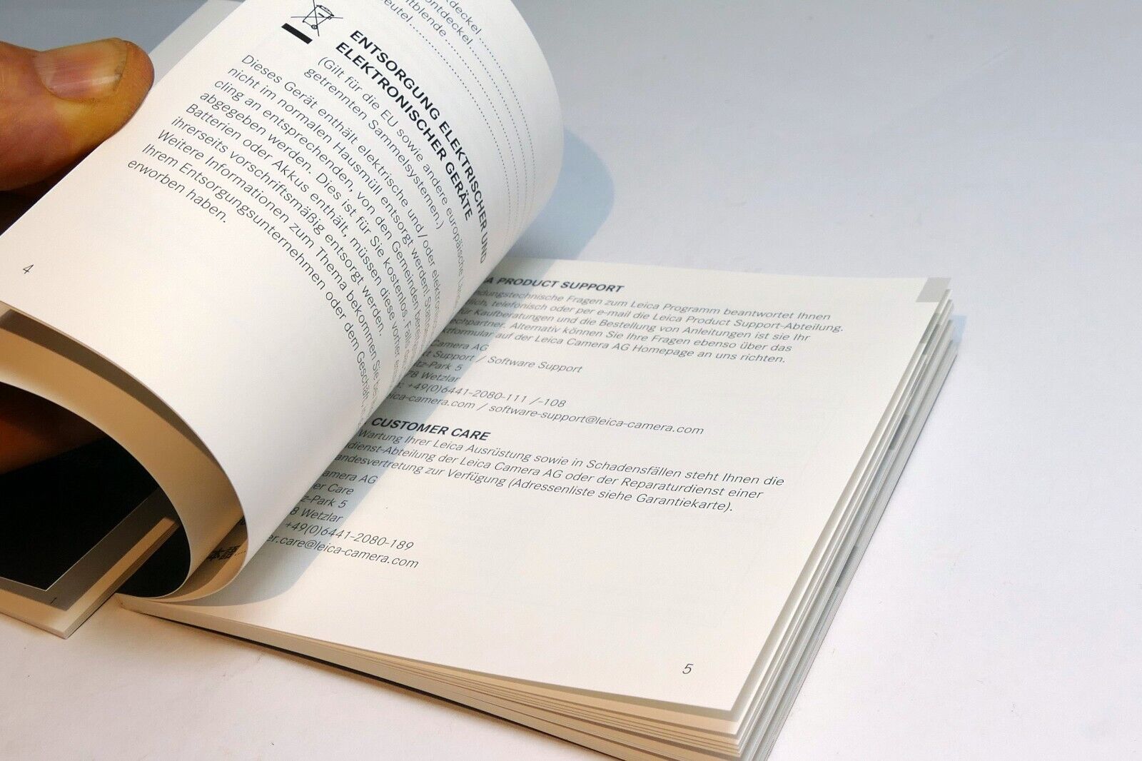 Leica Summicron-TL 23mm f2.0 f2 11081 Lens Instructions manual Guide