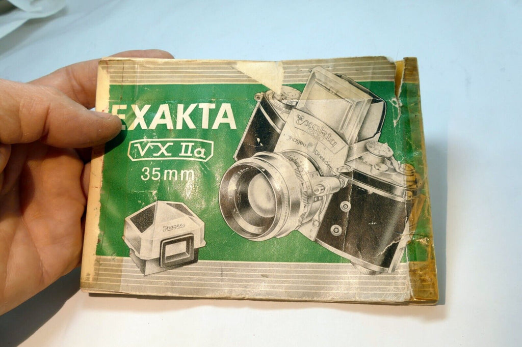 Exakta VX IIA Camera Guide Booklet/Manual Ihagee English EN