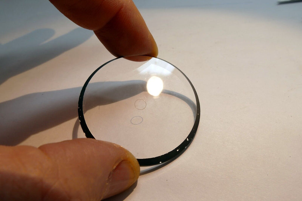 glass only filter with circle in the center  series 6 VI filter drop in