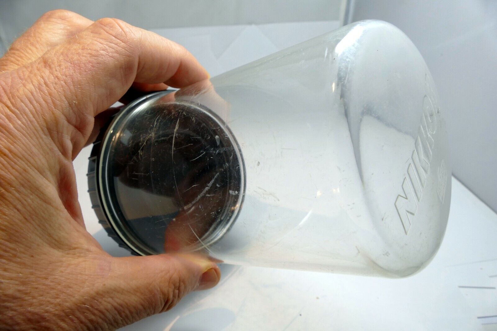 Clear Plastic Protective Case for Nikon 85mm f1.8 f2 105mm Nippon Kogaku