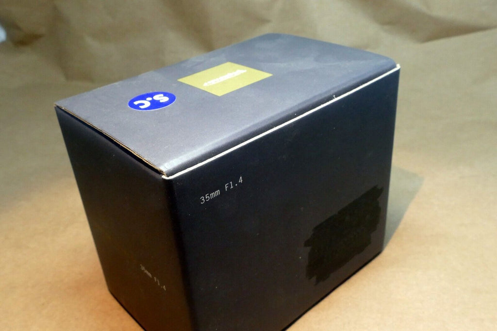 empty lens box (only) for  Nokton Classic Voigtlander 35mm f1.4 S.C.  M lens