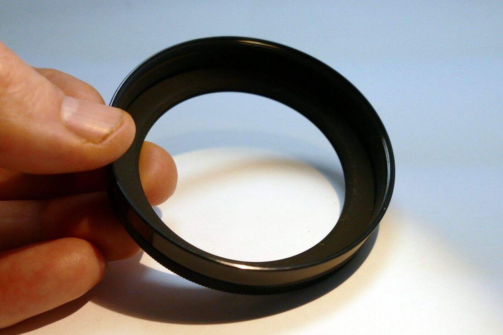 Nikon HN-12 Hood Shade for Polar Filter lower part  only 60mm OD (missing top)