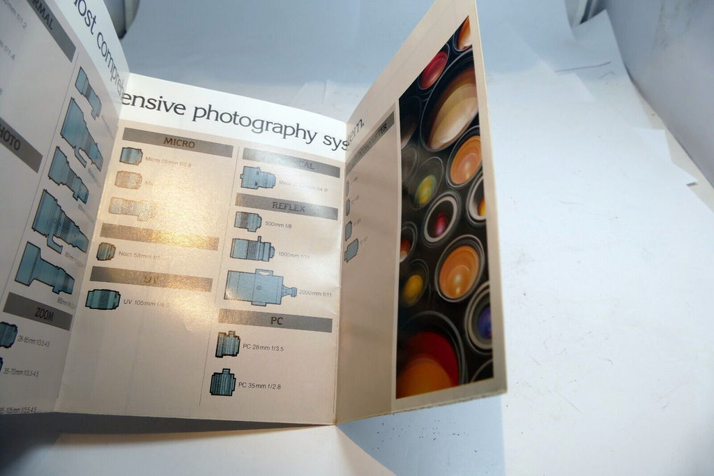 Nikon N6006 camera  Photo Guide Brochure