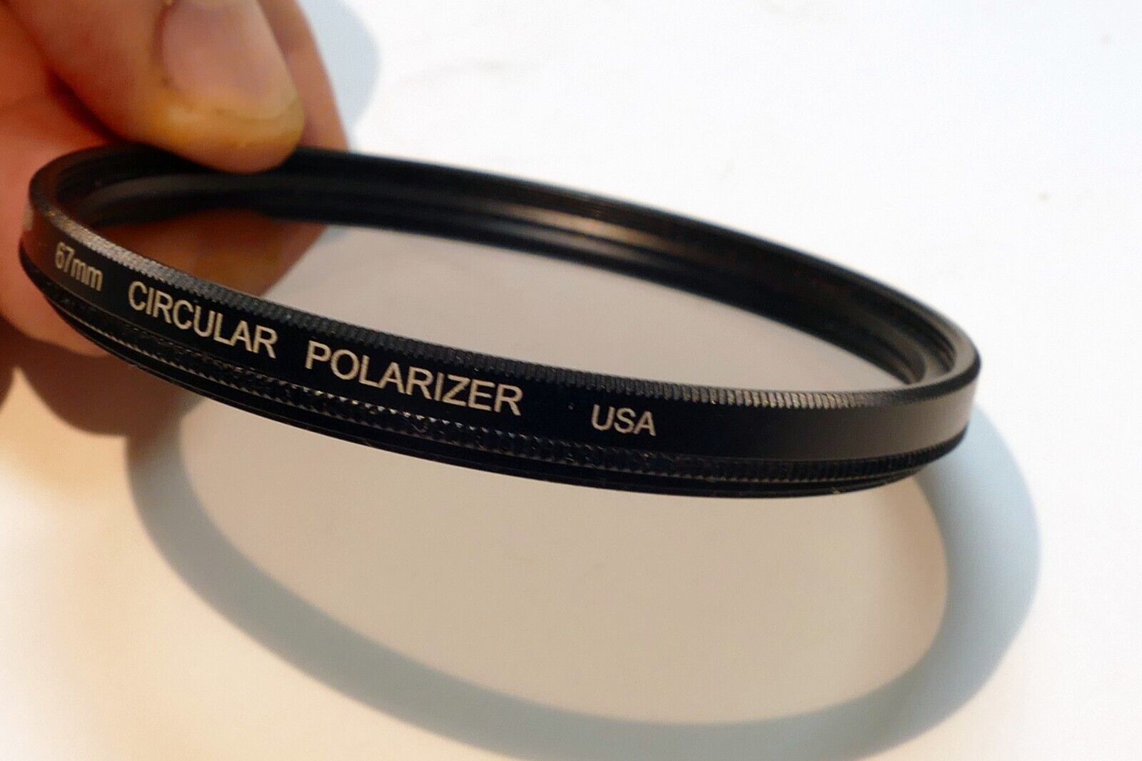 Tiffen 67mm C-PL circular Polarizing filter made in USA