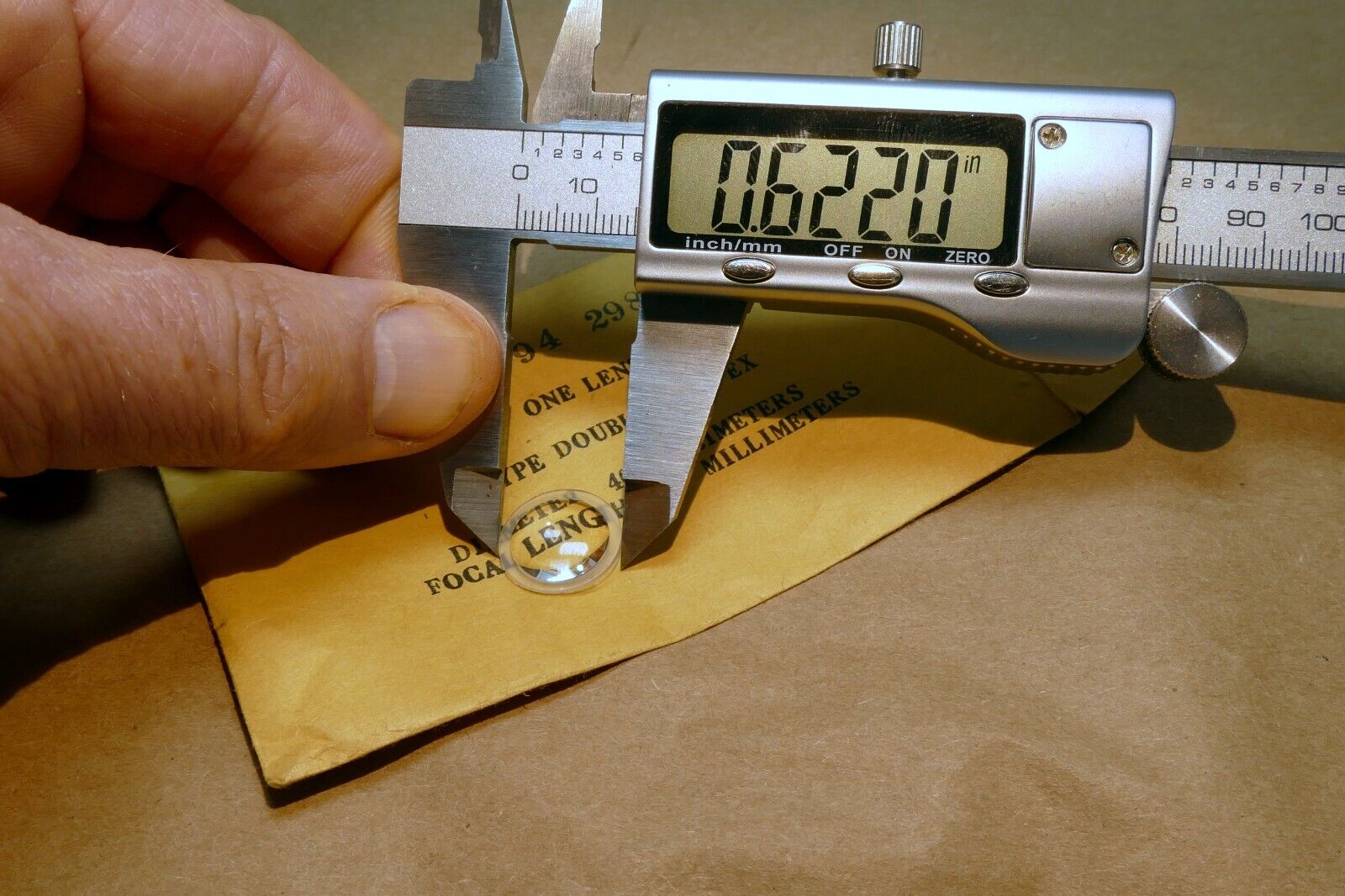 16mm Diameter Convex lens for microscope