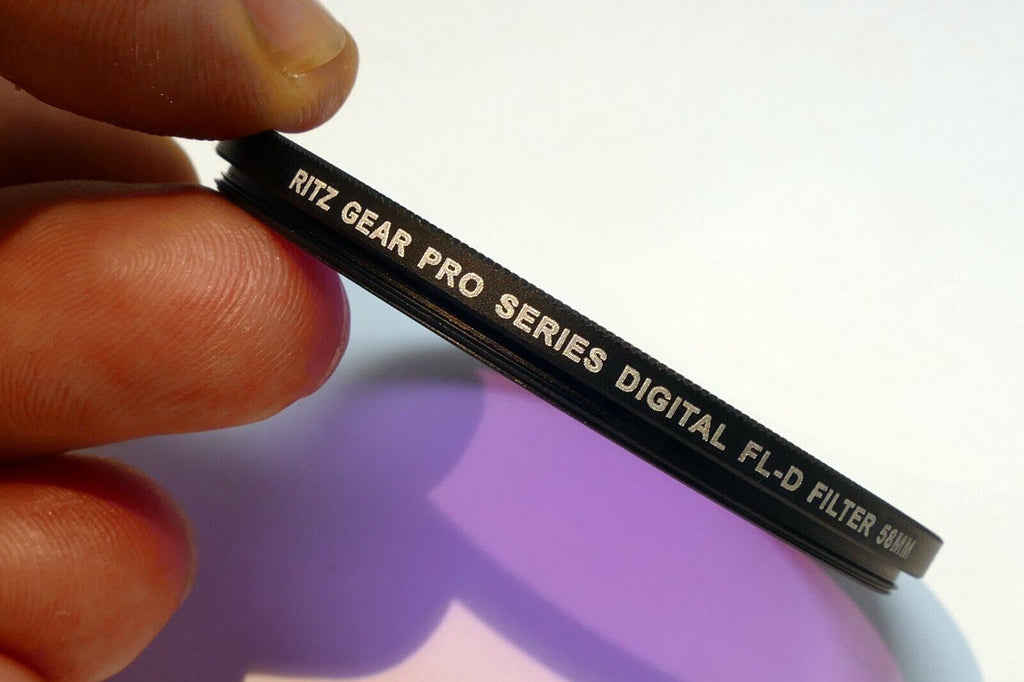 Ritz Pro series 58mm lens filter FL-D thin profile wide angle