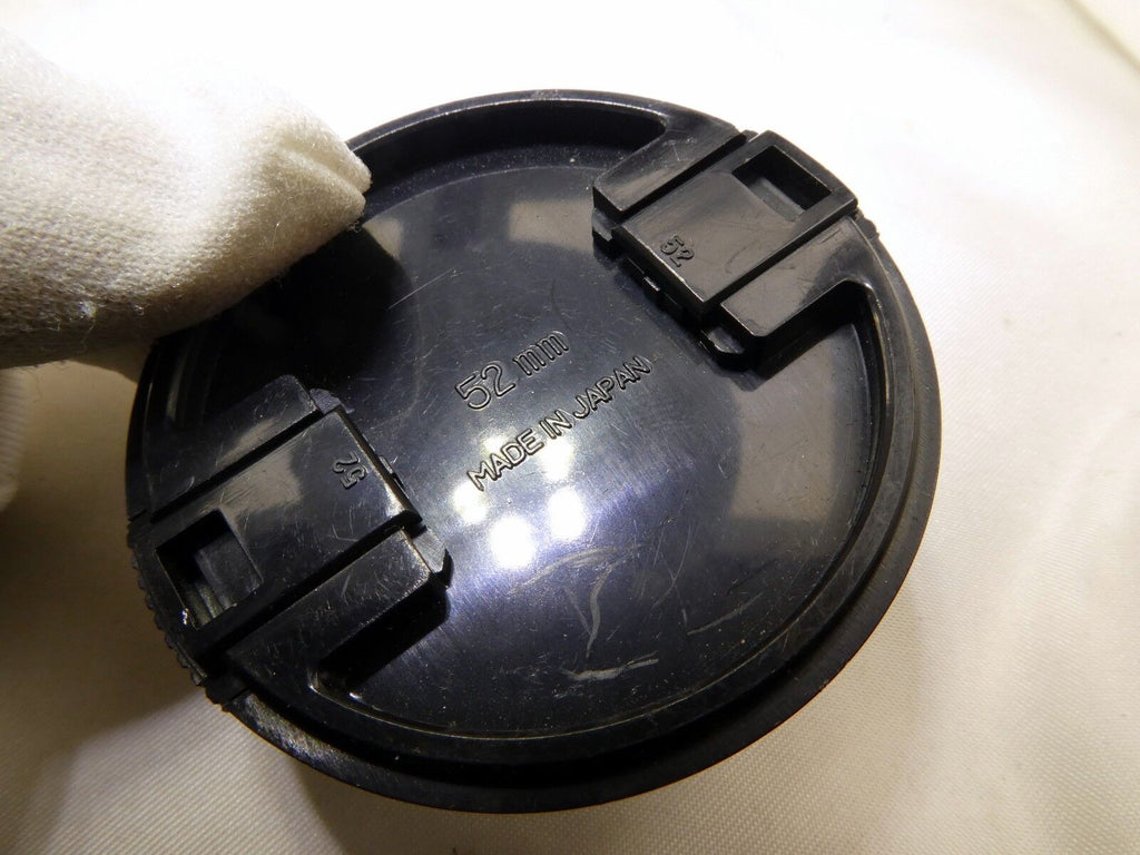 Sigma 52mm Front Lens Cap Snap on type all Black