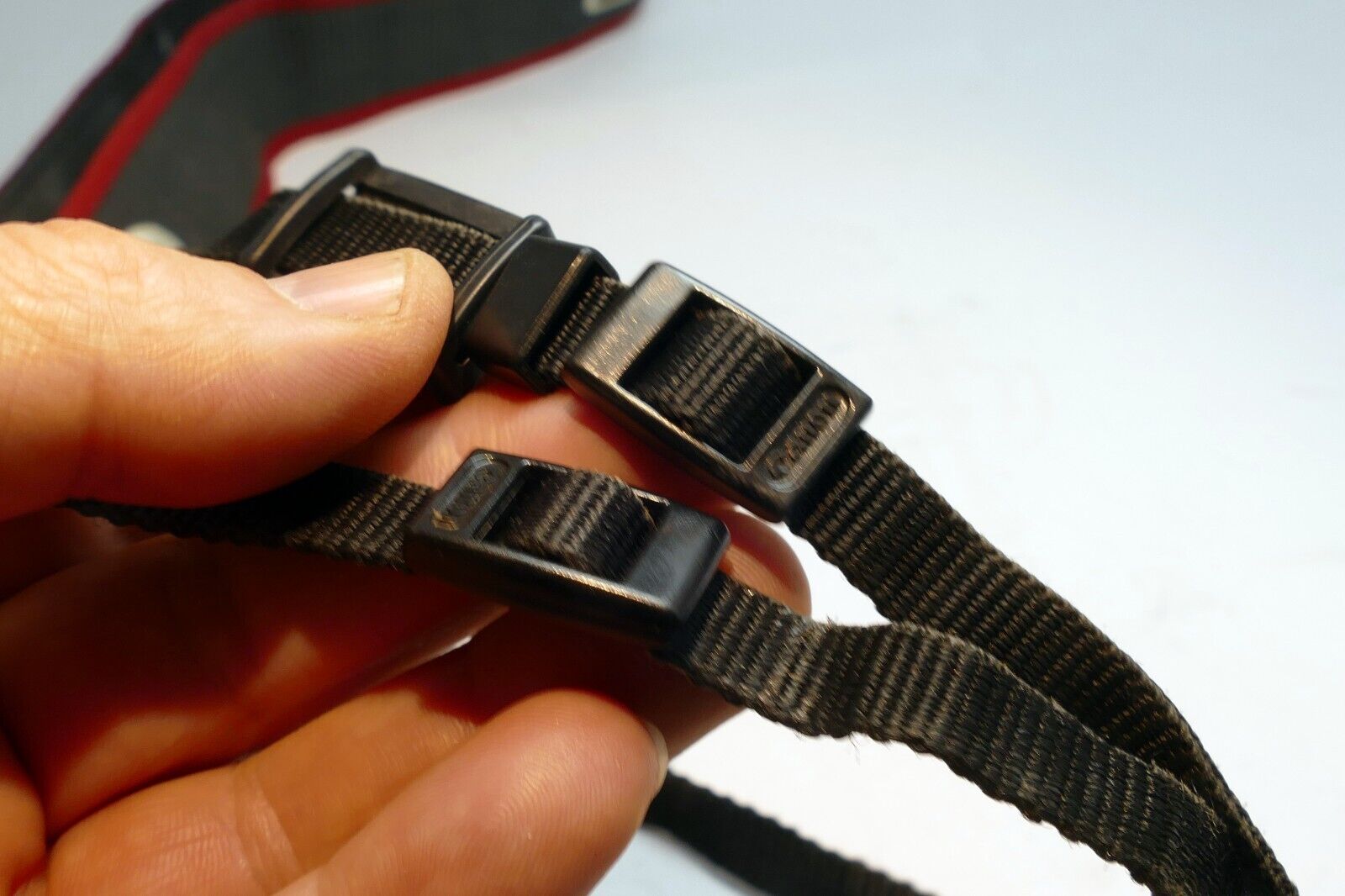 Canon EOS Digital Camera Neck Shoulder Strap 4cm wide gray - Genuine OEM