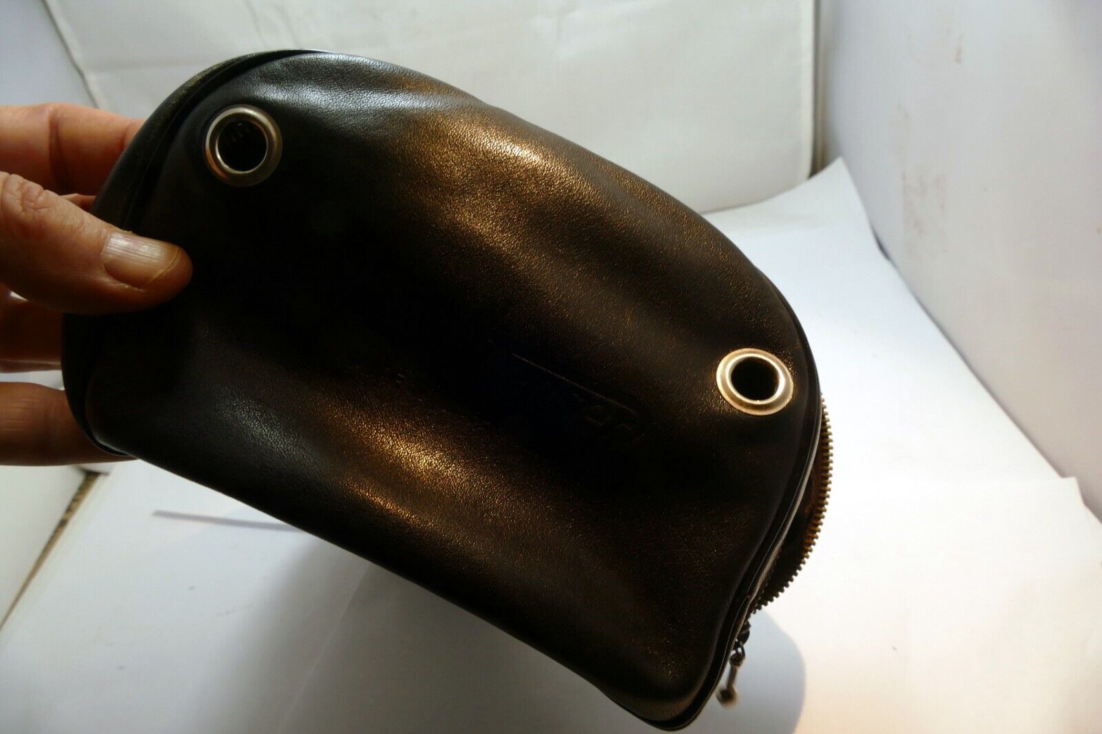 Original Benser Leather Soft Camera Case Germany for Leica M3 long nose 70-210mm