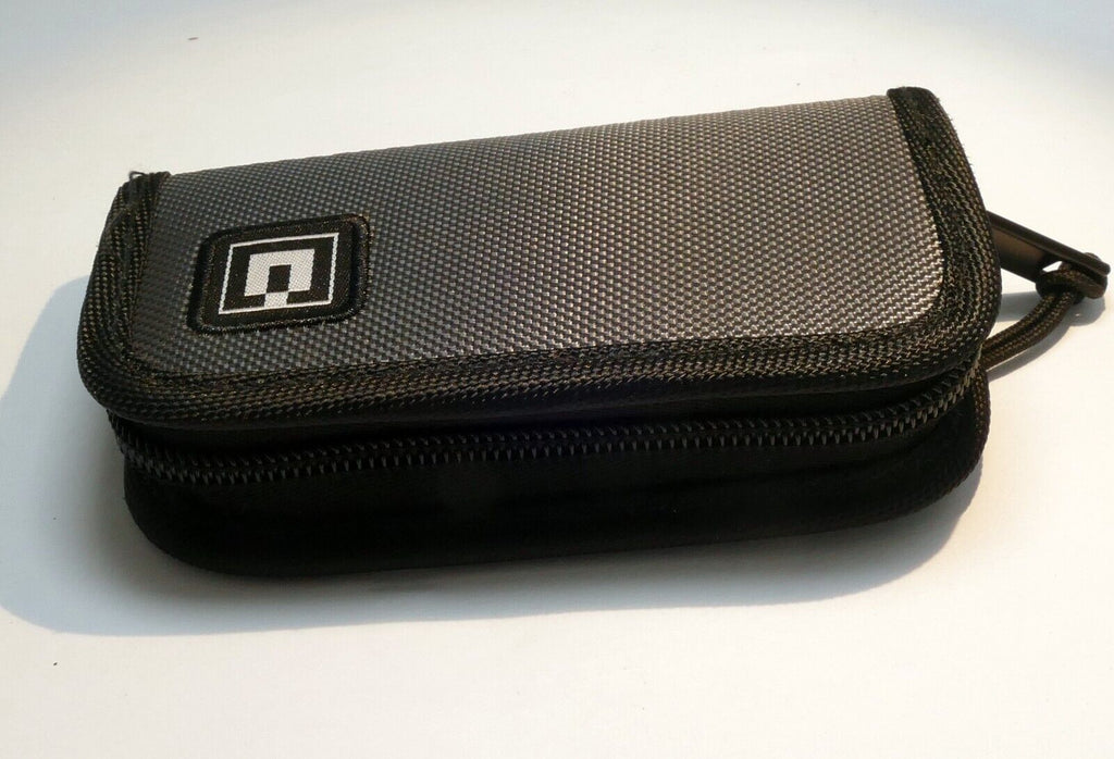 case soft pouch wallet case for camera accessory with zipper 2.5X4.5"