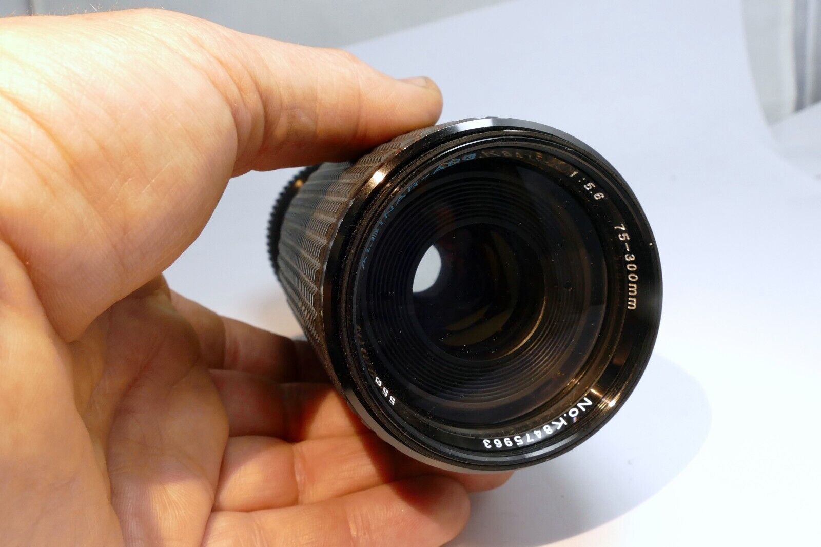 Albinar 75-300mm f5.6 MD Minolta Lens -   with fungus inside - as is for parts