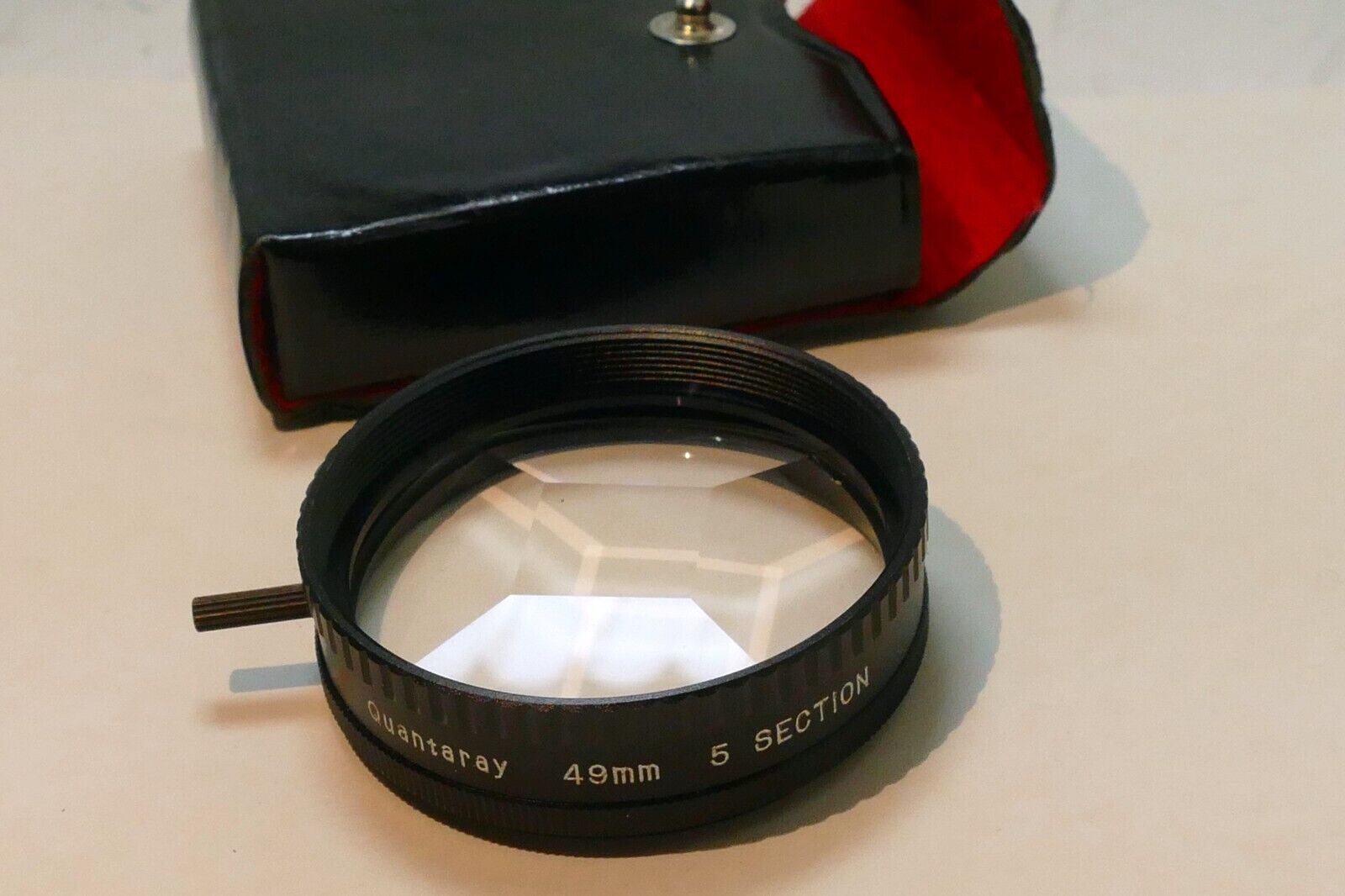 Quantaray  49mm Lens Filter 5 Section special effect multi-vision image