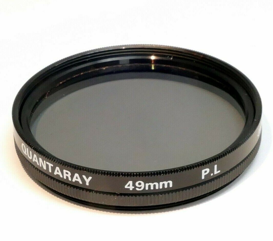Quantaray Polar 49mm Filter PL Linear Polarizer  vintage