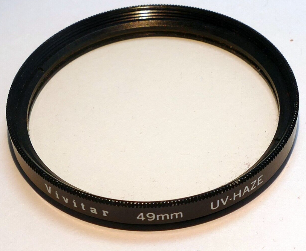 Vivitar 49mm Lens Filter  UV-Haze made in Japan