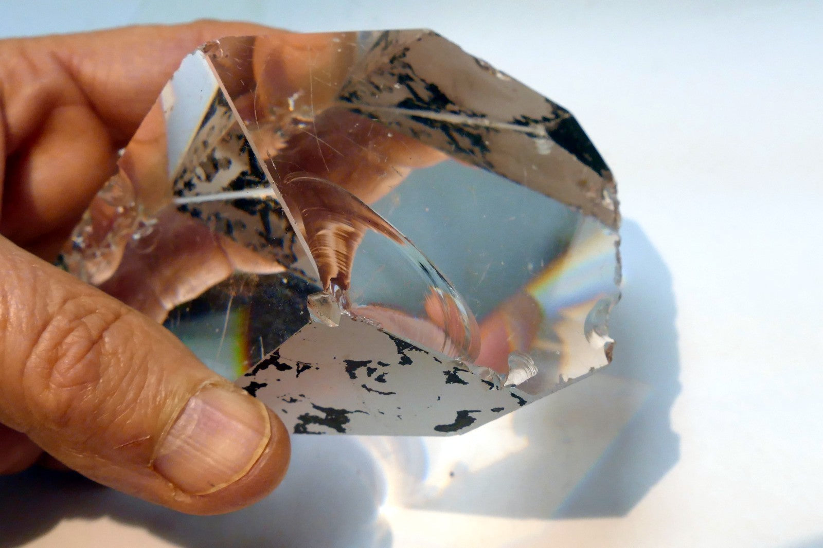 OPTICAL GLASS PRISM OPTICS 2X4" for camera