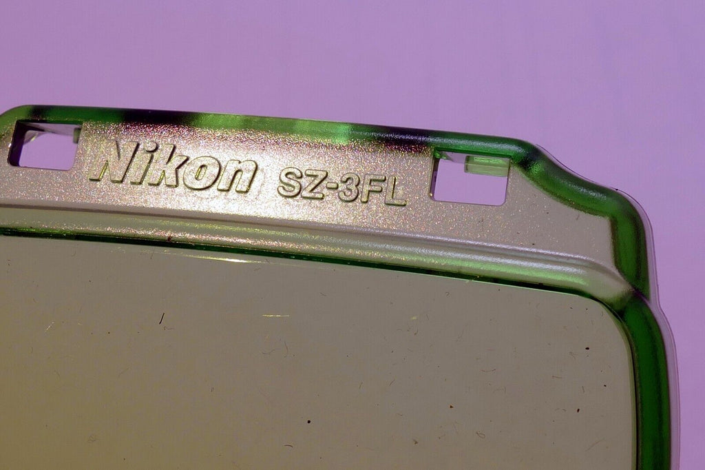 Nikon SZ-3FL  Fluorescent for SB-700 TTL Flash Speedlight color green