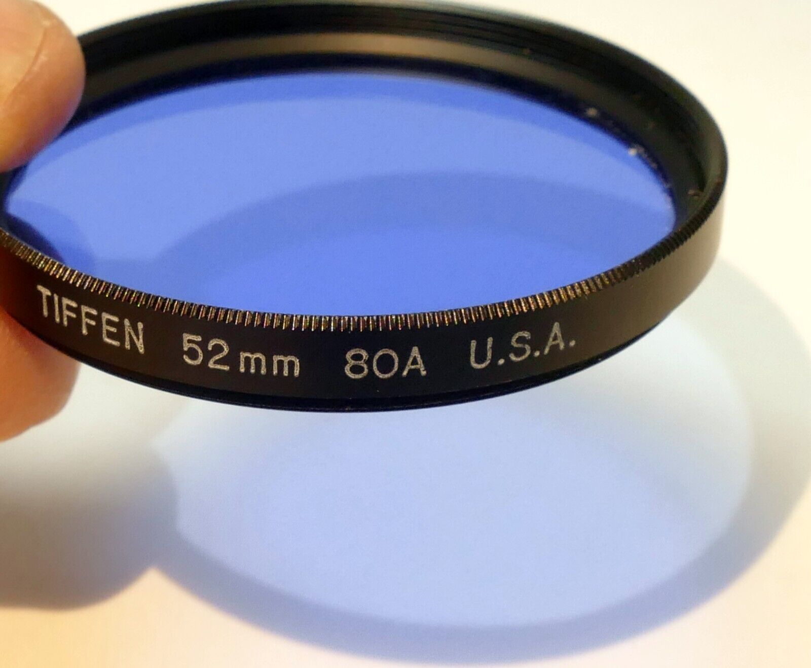 TIFFEN 52mm Filter 80A  made in USA Blue cooling from 3200K to 5500K