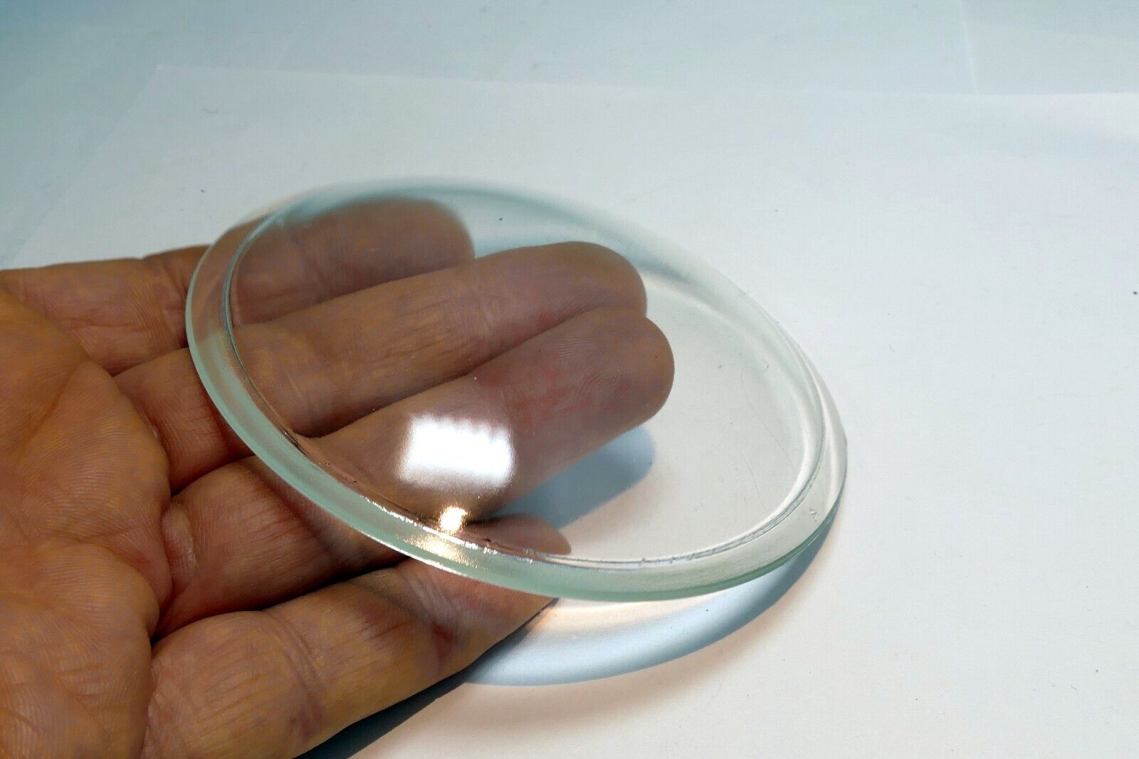 4"  Wide Angle Soft Focus Shade Dome MIni Diffuser  glass