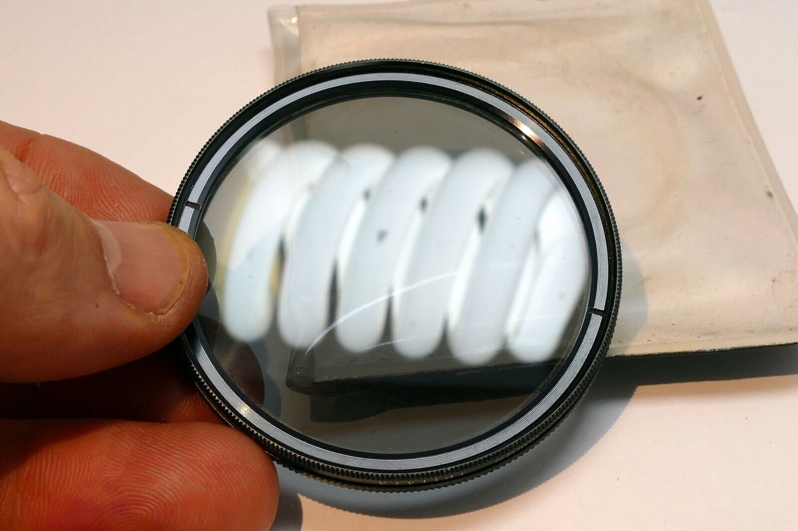 Vivitar 55mm Filter Polarizing Polar PL linear  with plastic case made in Japan