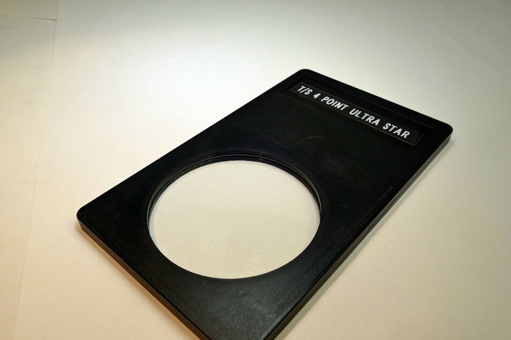 T/S 4-Point Cross Ultra Star CS Lens Filter drop in square 3X3" for Lindahl 