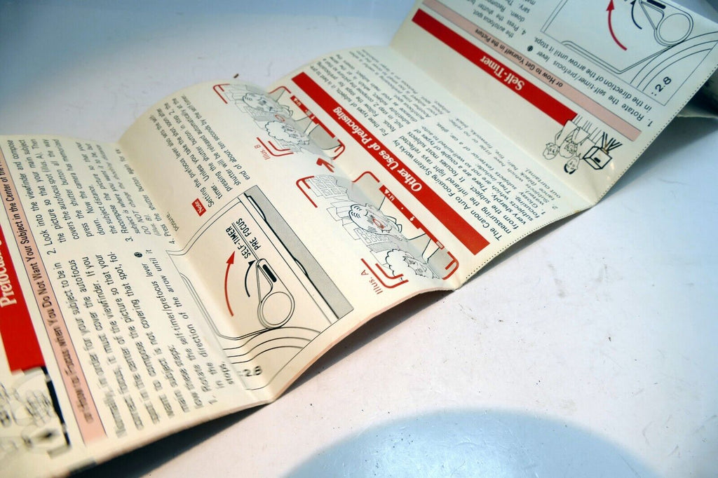 Canon AF35M  User's Manual Instruction Guide E English