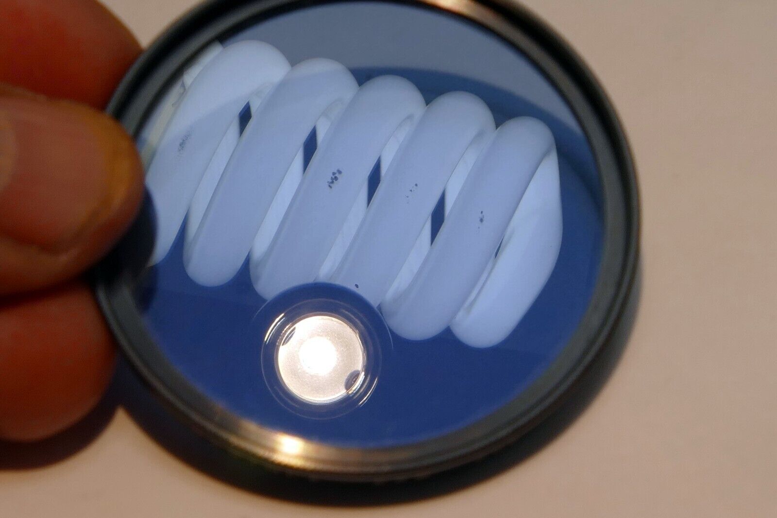 Hanimex 52mm Filter  80B  Blue made in Japan