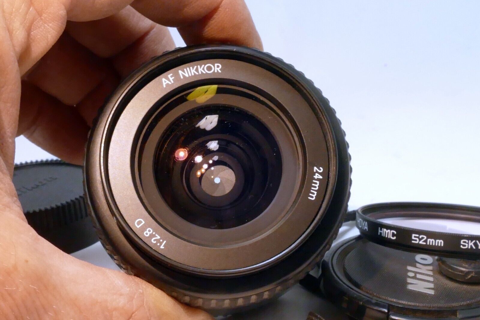 Nikon Nikkor AF 24mm F2.8 D Autofocus Lens  AS IS - parts - works manual mode