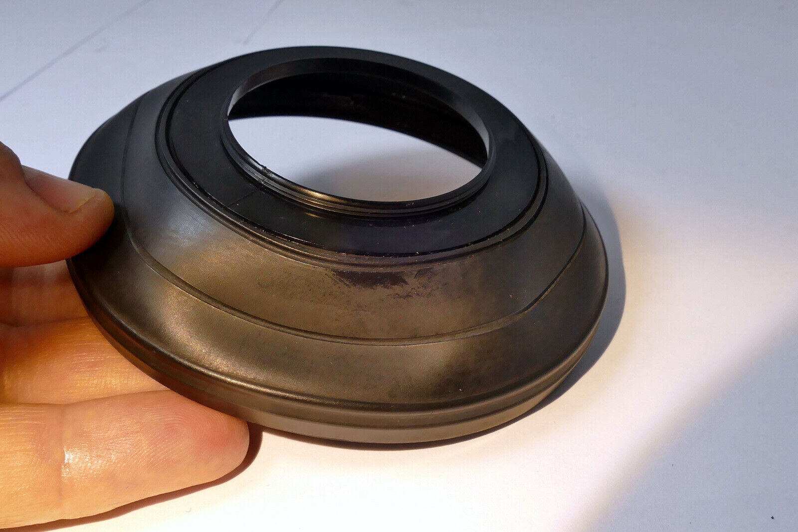 49mm Collapsible Rubber Lens Hood screw in type wide angle  for 28mm f2.8