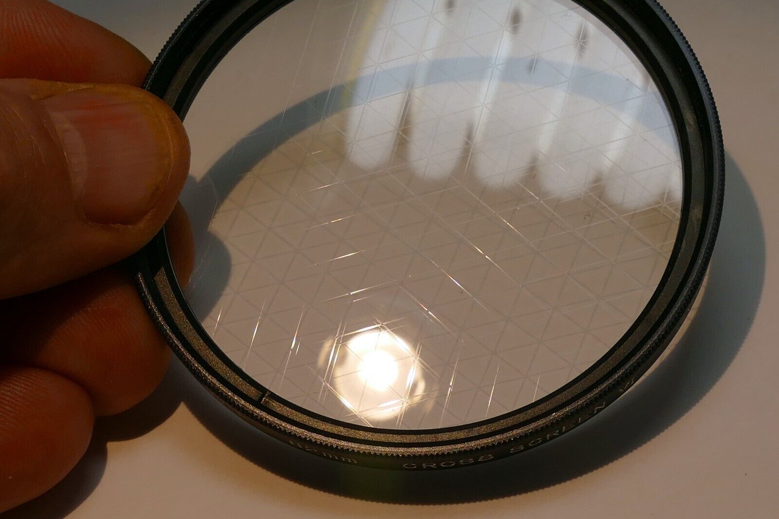 Vivitar  62mm Lens Filter Cross Screen VI Octagon  star