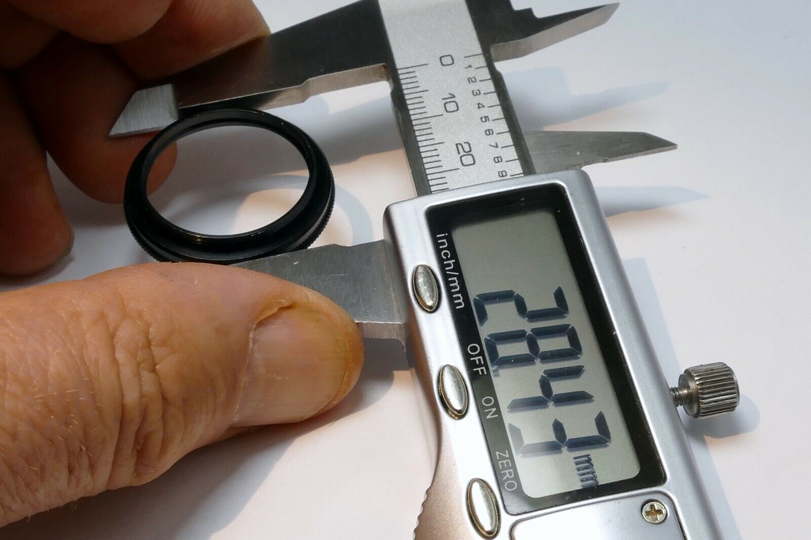 24mm retaining ring for lens threaded screw in