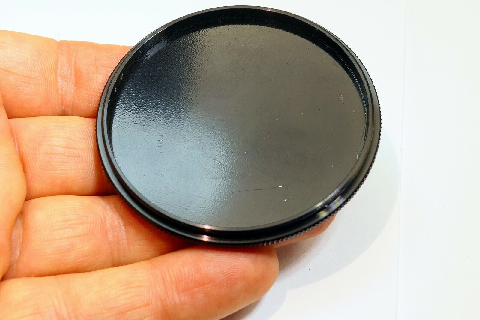 Formula V 62mm screw in type Front Lens cap metal  stacking