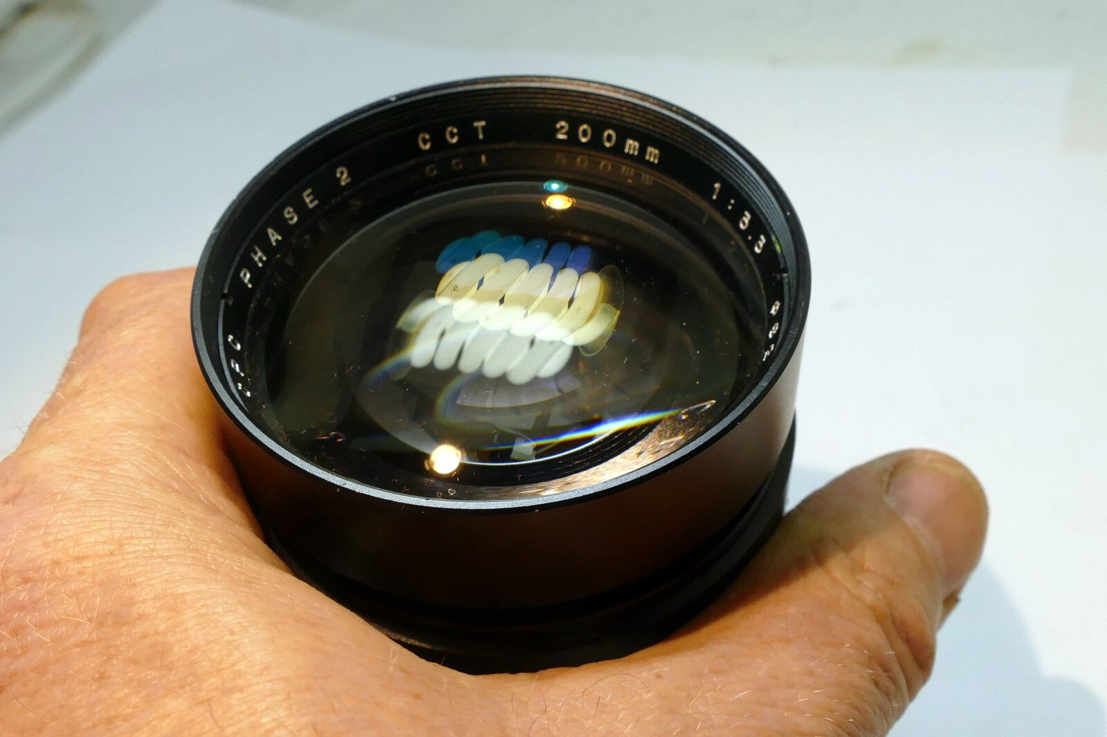 Phase 2 200mm f3.3 telephoto lens for Olympus OM series 1 2 2n cameras