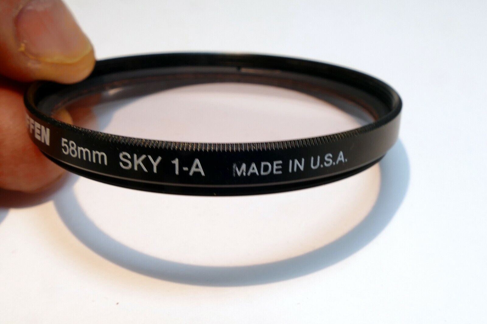 Tiffen Sky 1A 58mm Filter Skylight A-1  made in USA