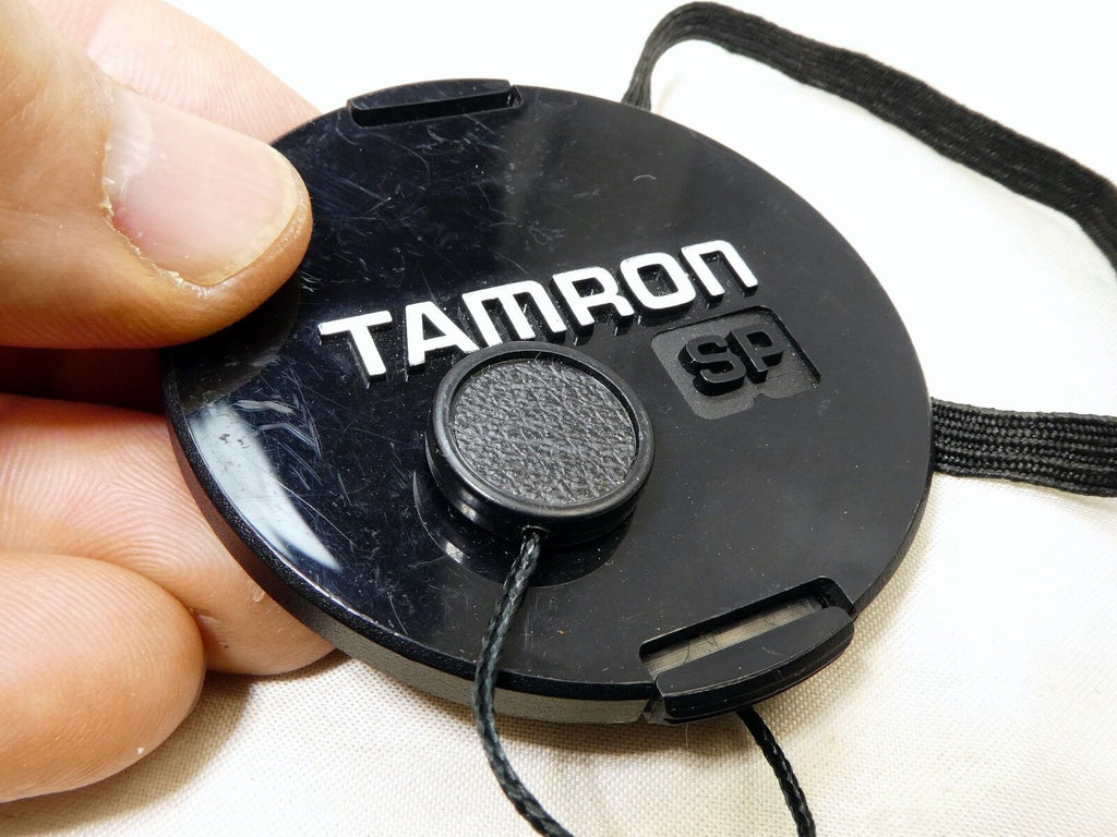 Tamron Adaptall 2 58mm snap on Lens Front Cap w/ keeper string