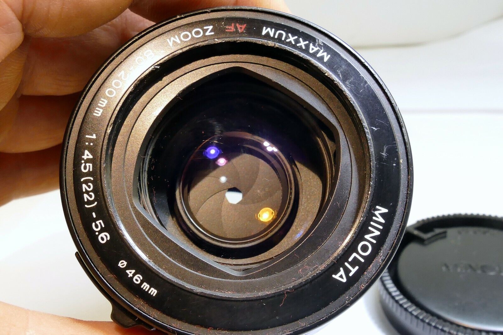 Minolta Maxxum AF 80-200mm f4.5-5.6 AF Lens For α37 α58 α68 Alpha telephoto