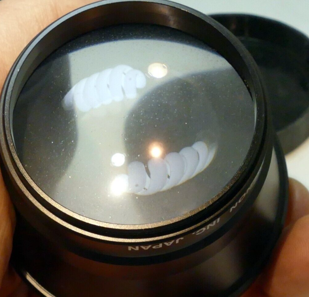 CANON Wide-Converter Lens 0.7 X 55 55mm rim - with haze, needs cleaning - AS IS