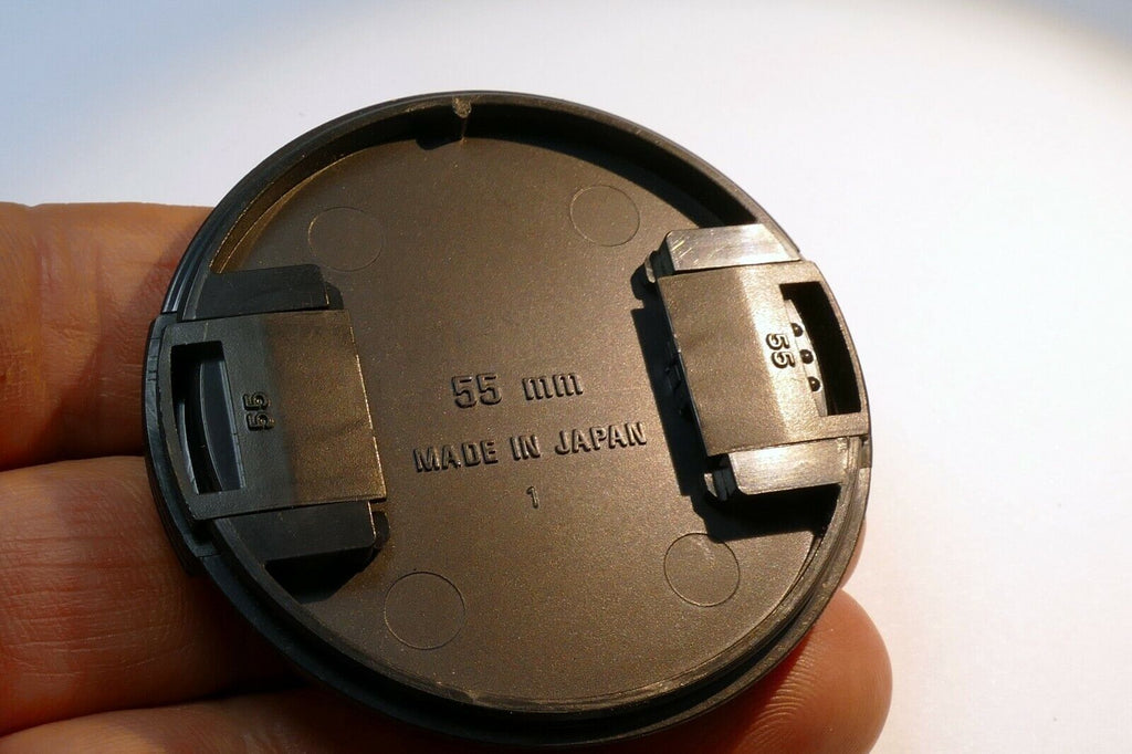 Quantaray 55mm Lens Front Cap snap on for 28-80mm f3.5-5.6 Macro AF at 80mm 1:2