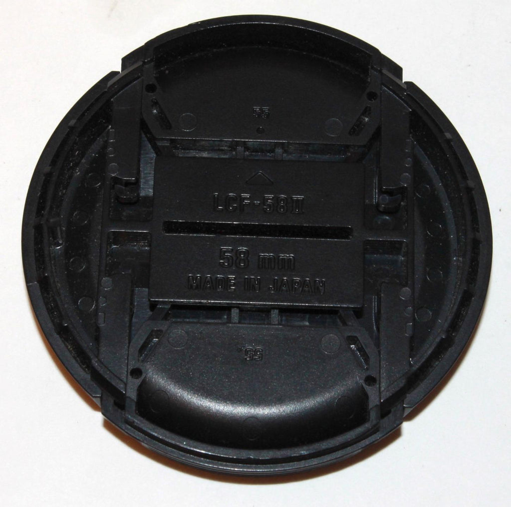 Front Lens Cap Sigma BLACK  58mm LCF-58